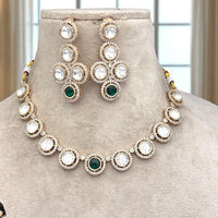 Jewel Addiction Sparkling Pota And Austrian Stone Necklace Set