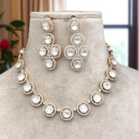 Jewel Addiction Sparkling Pota And Austrian Stone Necklace Set