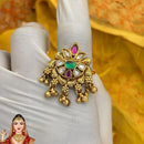 Jewel Addiction Designer Elegant Pota And Kundan Stone Ring