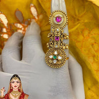 Jewel Addiction Ethnic Elegance Kundan And Pearl Ring