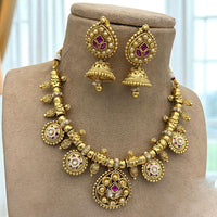 Jewel Addiction Timeless Royal Kundan And Pearl Necklace Set