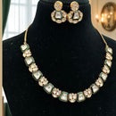 Jewel Addiction Sparkle Shine Royal Kundan Necklace Set