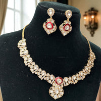 Jewel Addiction Sparkle Shine Royal Kundan Necklace Set