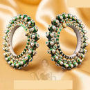 Jewel Addiction Exquisite Glow Kundan And Pearls Meenakari Bangles Set
