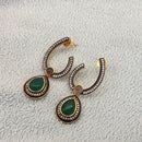 Jewel Addiction Austrain Stone Dangler Earring For Festive And Fusion Wear 