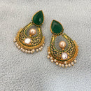 Jewel Addiction Royal Bloom Pota Stone And Pearl Fusion Dangler Earrings