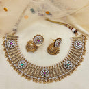 Jewel Addiction Timeless Royal Kundan And Pearl Necklace Set