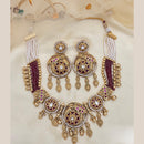 Jewel Addiction Timeless Royal Kundan And Pearl Necklace Set