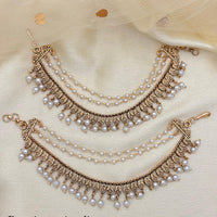 Jewel Addiction Traditional Copper Finish Pearl Multi Layer Kan Chain 