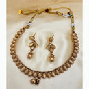 Jewel Addiction Elegant Gold Necklace Set Pure Gold Plated Design For All Occassions