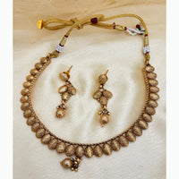 Jewel Addiction Elegant Gold Necklace Set Pure Gold Plated Design For All Occassions