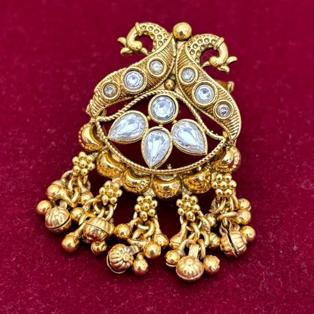 Jewel Addiction Elegant Pota Stone Finger Ring