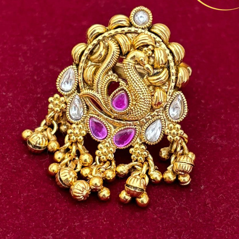 Jewel Addiction Elegant Pota Stone Finger Ring