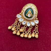 Jewel Addiction Glam Shine Pota Stone Designer Finger Ring