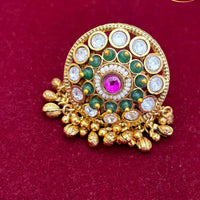 Jewel Addiction Glam Shine Pota Stone And Pearl Designer Finger Ring