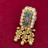 Jewel Addiction Glam Shine Pota Stone Designer Finger Ring