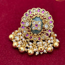 Jewel Addiction Glam Shine Pota Stone Designer Finger Ring