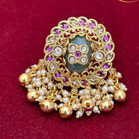 Jewel Addiction Glam Shine Pota Stone Designer Finger Ring