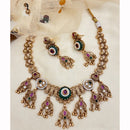 Jewel Addiction Timeless Grace Pota Stone And Pearl Necklace Set