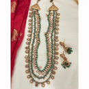 Jewel Addiction Designer Pota Stone And Pearl Necklace Set