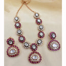 Jewel Addiction Luxury Polki Kundan Stone And Meenakari Necklace Set