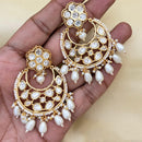 Jewel Addiction Designer Polki kundan Stone And Beads Dangler Earrings
