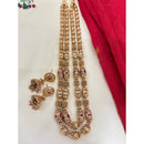 Jewel Addiction Pota Stone And Pearl Elegant Necklace Set