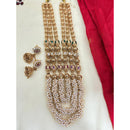 Jewel Addiction Pota Stone And Pearl Elegant Necklace Set