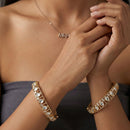 Jewel Addiction Designer Polki Kundan Stone Bangle Set