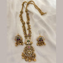 Jewel Addiction Designer Pearl Statement Long Necklace Set