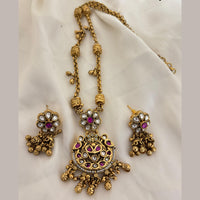 Jewel Addiction Designer Pearl Statement Long Necklace Set