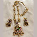 Jewel Addiction Designer Pearl Statement Long Necklace Set