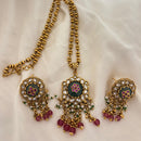 Jewel Addiction Designer Pearl Statement Long Necklace Set