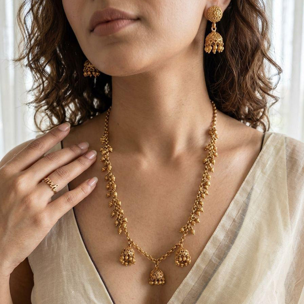 Jewel Addiction Premium Pearl Necklace Set