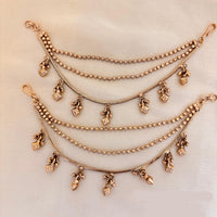 Jewel Addiction Traditional Copper Finish Pearl Multi Layer Kan Chain