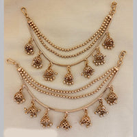 Jewel Addiction Traditional Copper Finish Pearl Multi Layer Kan Chain