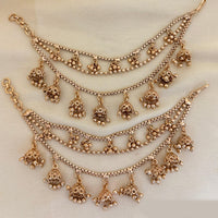 Jewel Addiction Traditional Copper Finish Pearl Multi Layer Kan Chain