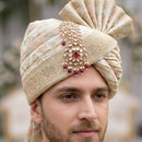 Jewel Addiction Polki Kundan Stone Brooch For Men Kalangi (Safa \ Padgdi)
