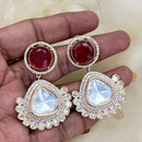 Jewel Addiction Designer Polki Kundan Stone Dangler Earrings