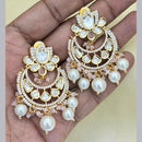 Jewel Addiction Designer Polki kundan Stone And Beads Dangler Earrings