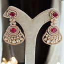 Jewel Addiction Designer Polki kundan Stone And Beads Dangler Earrings
