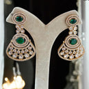 Jewel Addiction Designer Polki kundan Stone And Beads Dangler Earrings