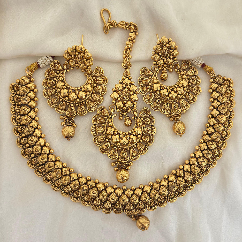 Jewel Addiction Traditional Beads Necklace Set