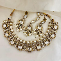 Jewel Addiction Crystal And Austrian Stone  Necklace Set