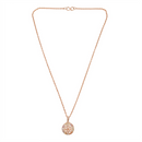 Urthn Rose Gold Plated Chain Pendant For Women/ Girls(Pack of 12)
