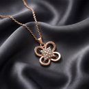 Urthn Flower Chain Pendant For Women/ Girls(Pack of 12)