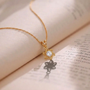 Urthn Crystal Stone Chain Pendant For Women/ Girls(Pack of 12)