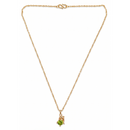 Urthn Crystal Stone Dolphin Chain Pendant For Women/ Girls (Pack of 12)