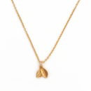 Urthn Gold Plated Leaf Chain Pendant for Women & Girls (Pack of 4)