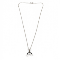 Urthn Graceful Rainbow Shape Meenakari Chain Pendant | Designer Jewellery for Women - 1205095G(Pack Of  12)
